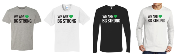 we are bg strong shirts
